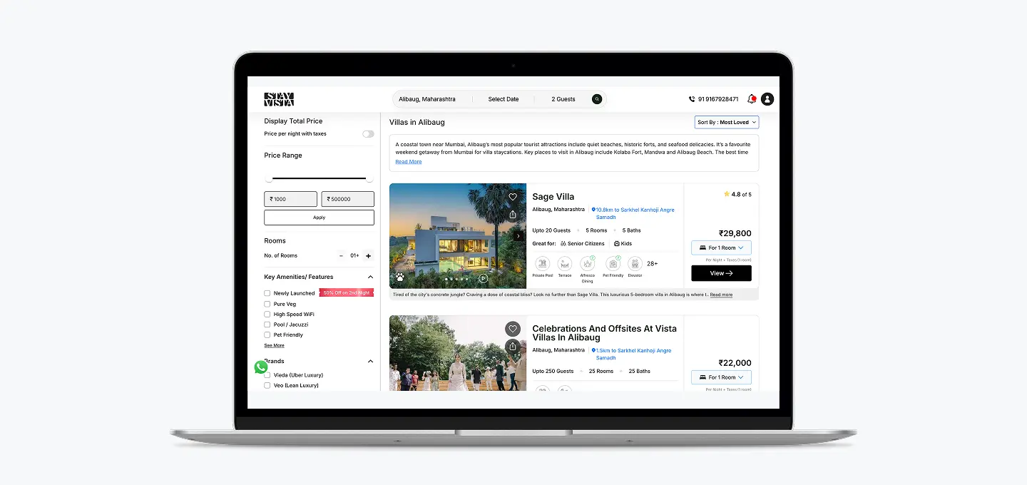 Scaling A Premium Vacation Rental Platform