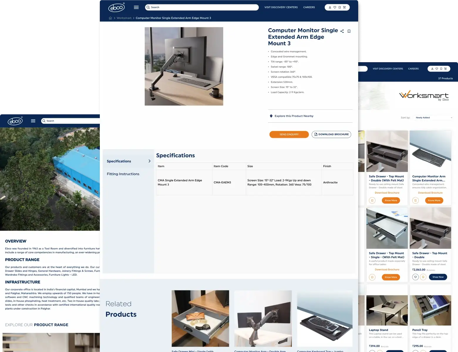 Furniture Hardware & Manufacturing E-commerce Platform