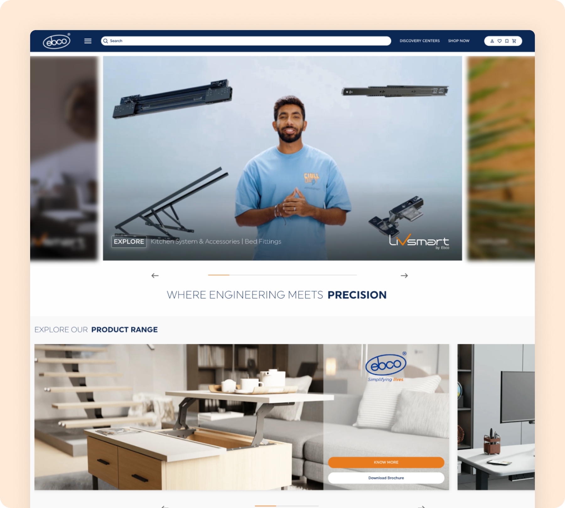 Ebco responsive layout screen