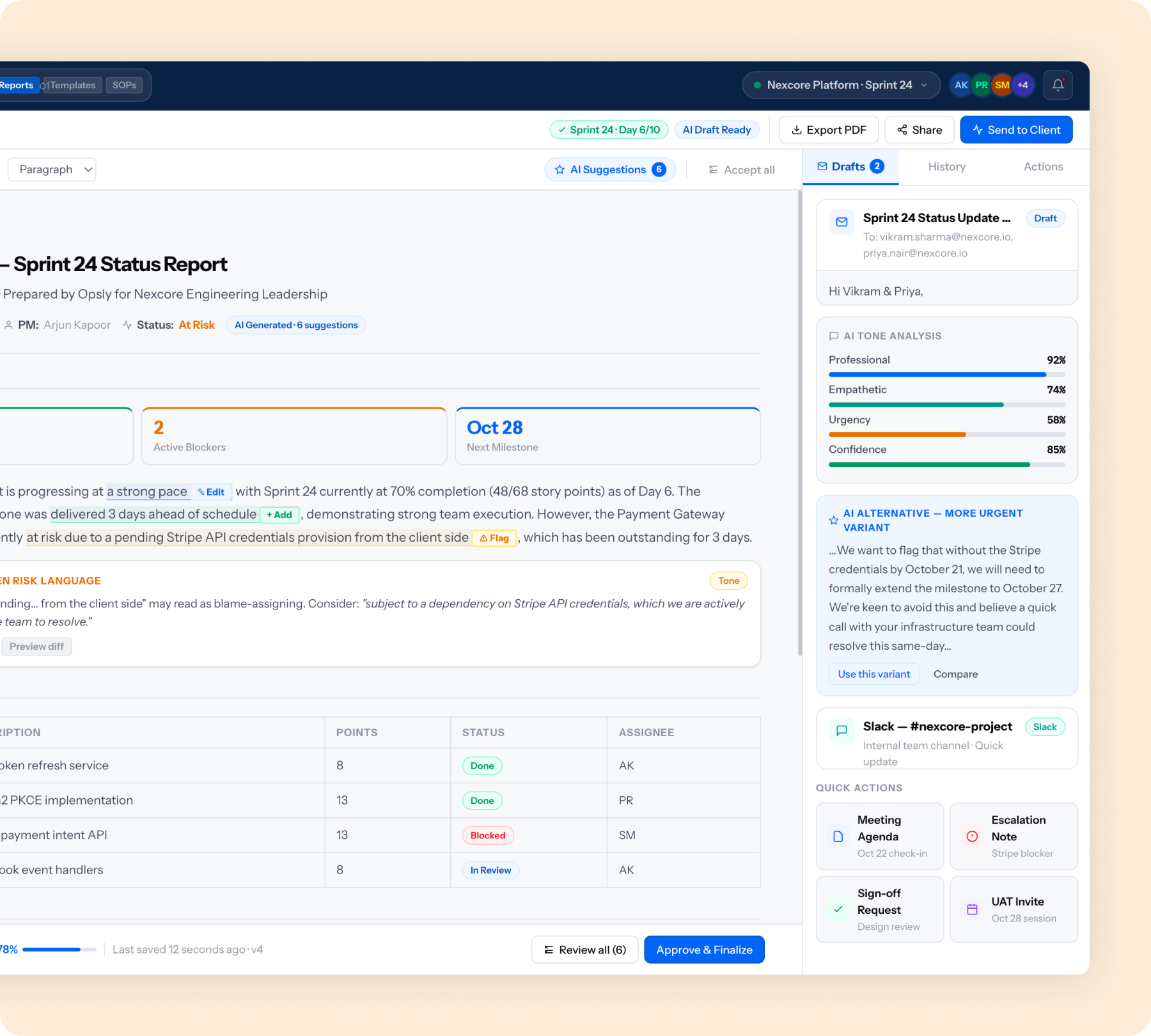 AI project operations