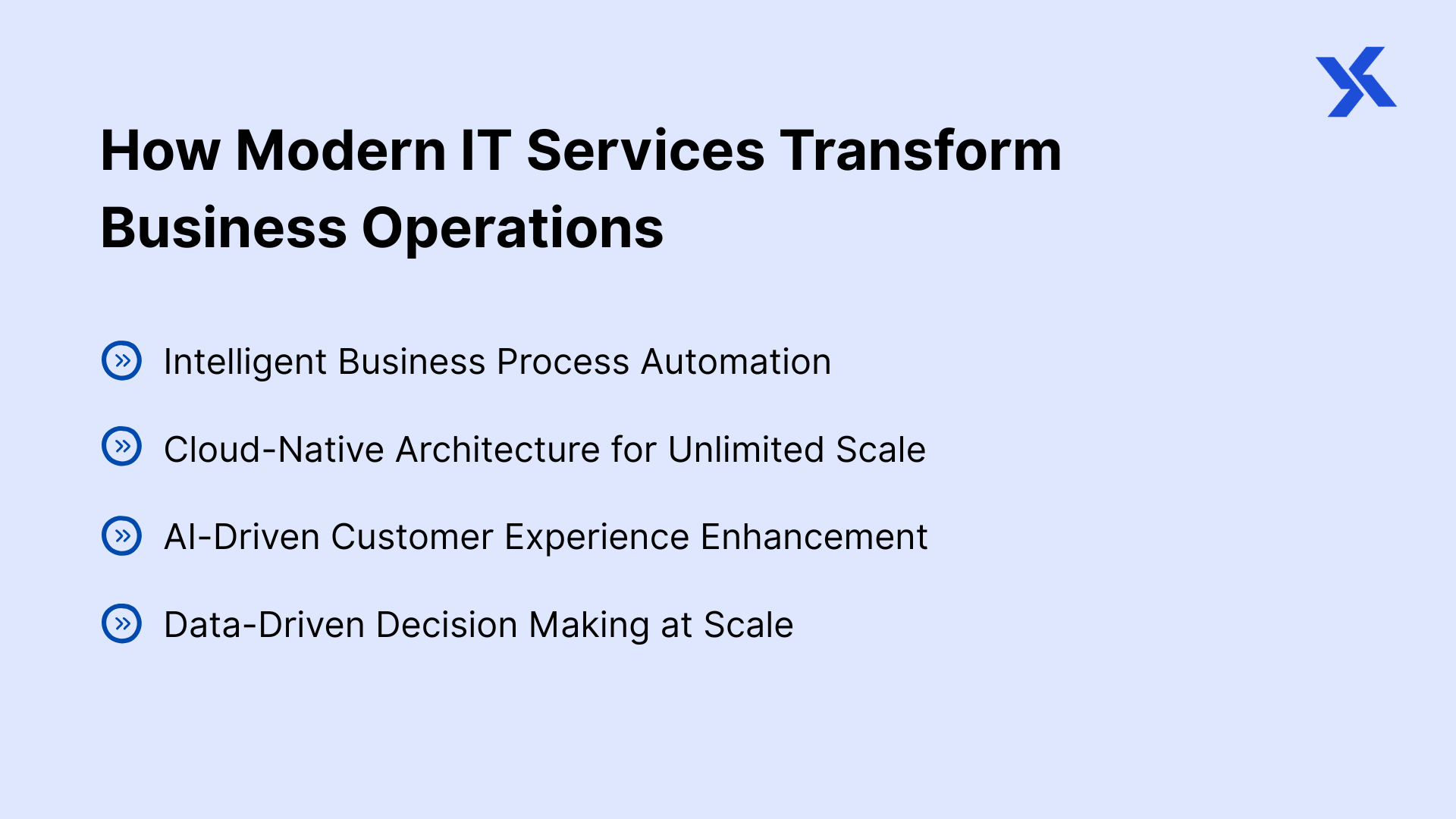 How Modern IT Services Transform Business Operations