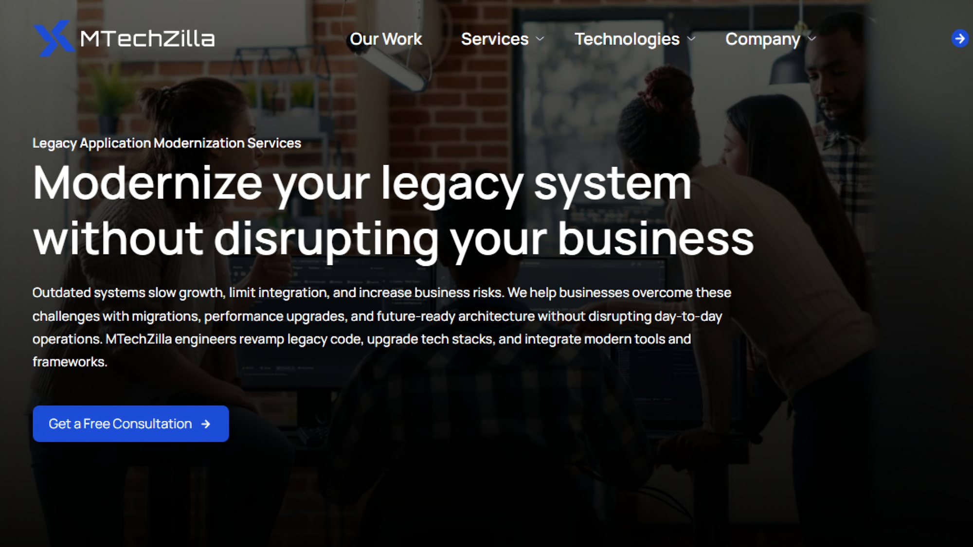 Legacy App Modernization Services
