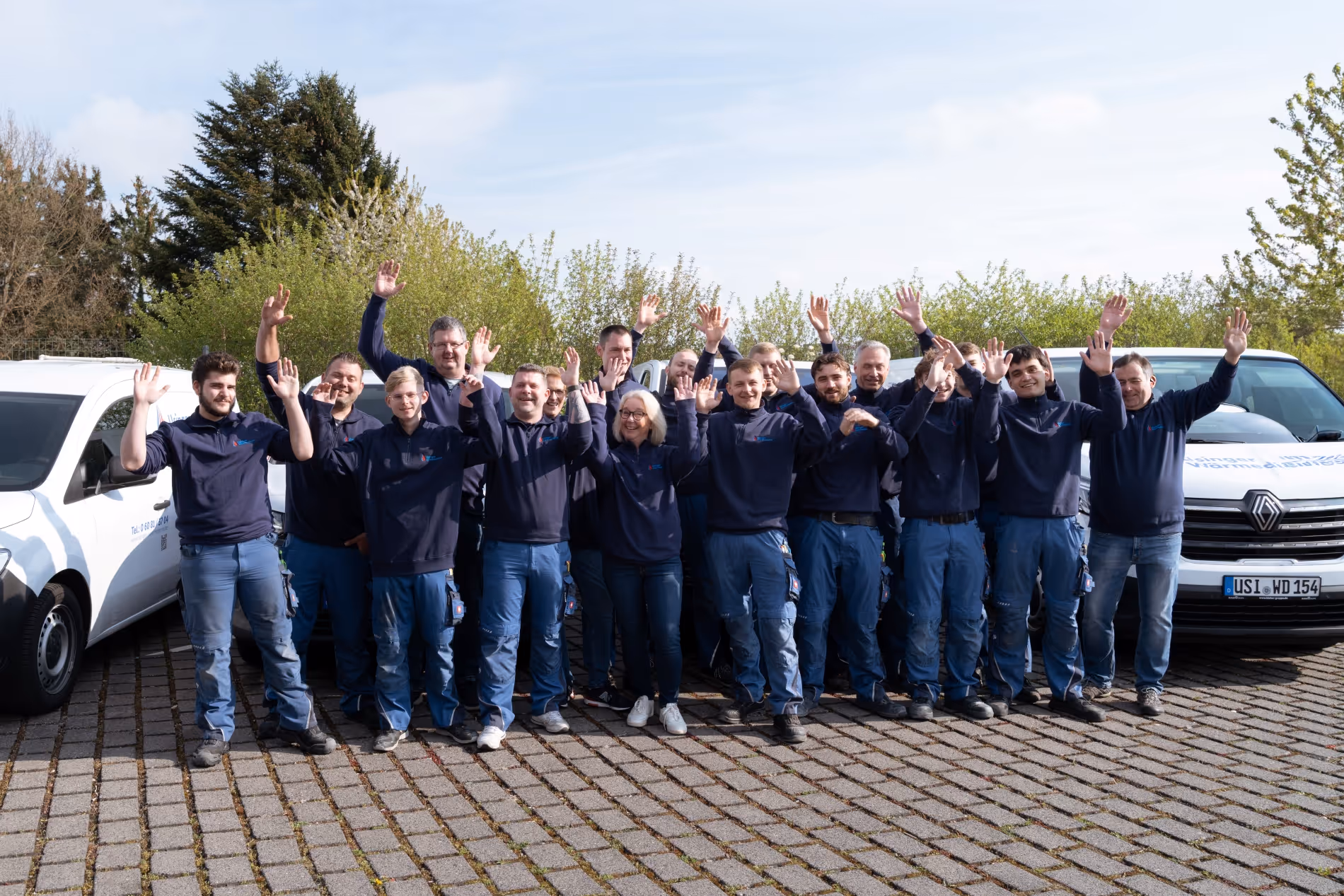 Teamfoto von Usinger