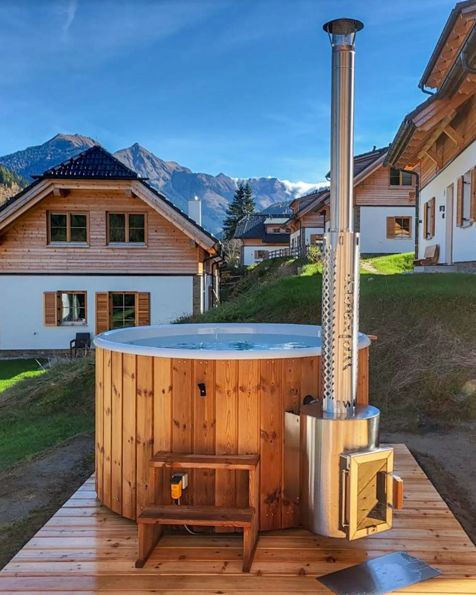 Do I still have to take care of the wood in the hot tub?