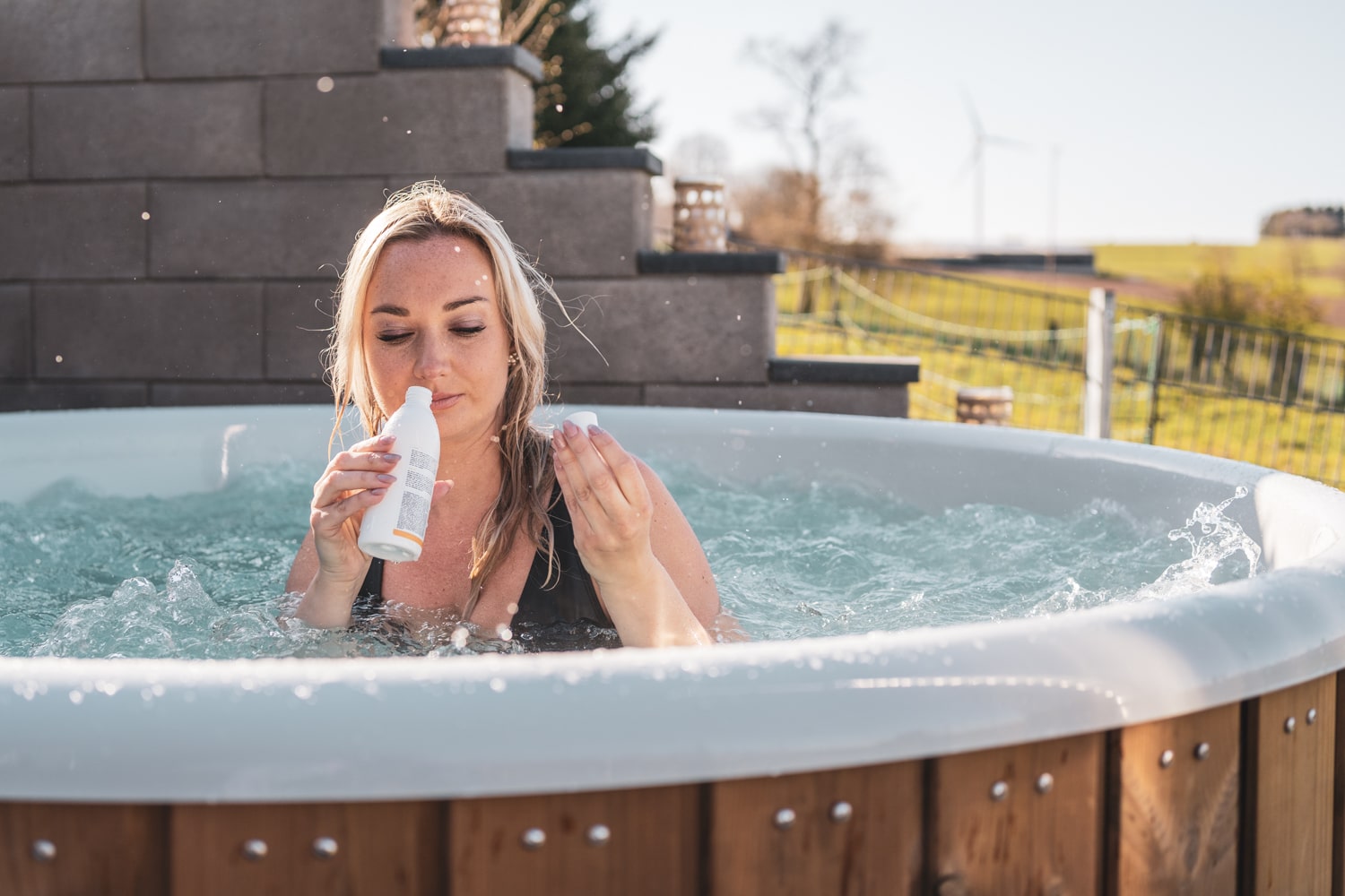 Kan ik aroma's gebruiken in de hottub?