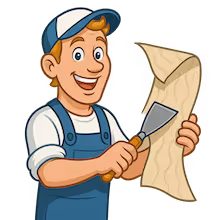 RümpelFrei Hamburg Entrümpelung Cartoon Tapetenentfernung