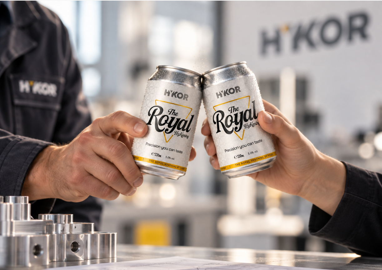 The Royal HyKening limited edition Hoppy Weizen by HYKOR