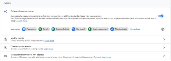 ga4 enhanced measurement