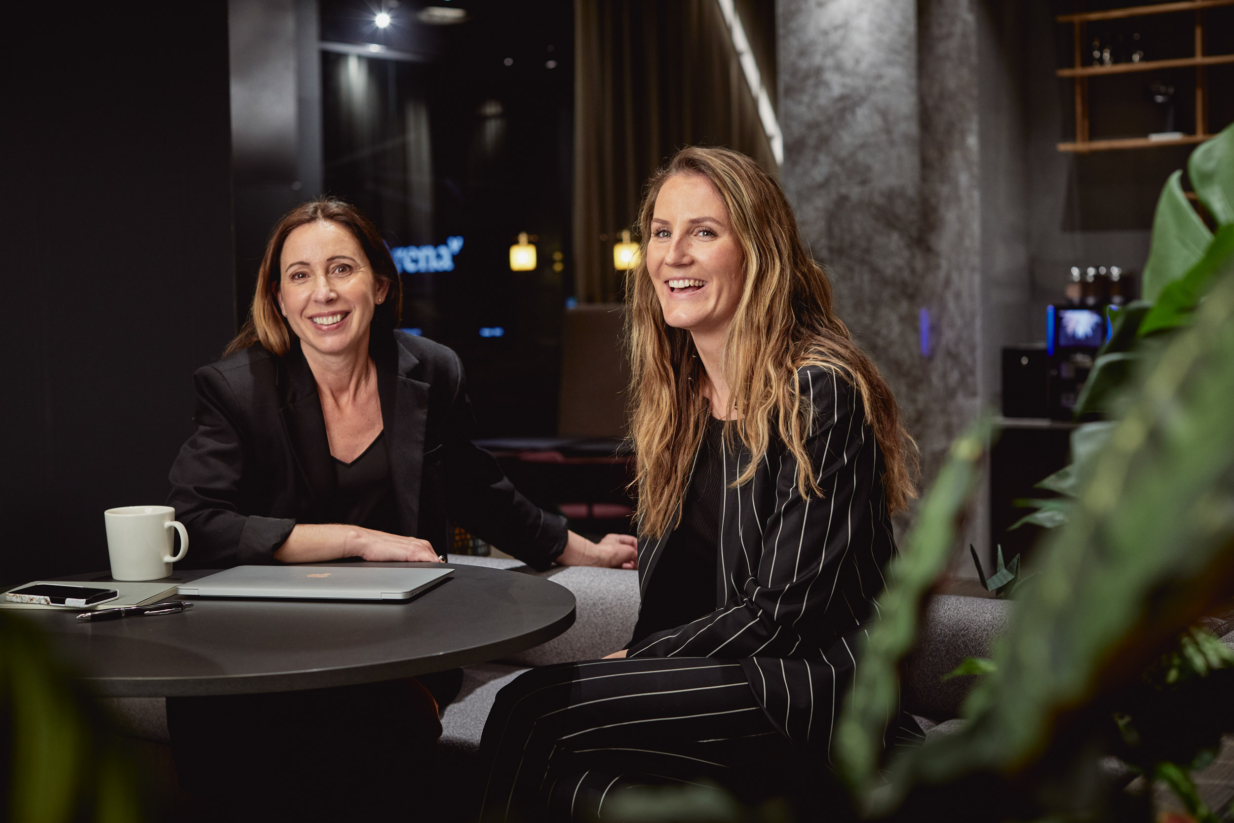 two glad capa members