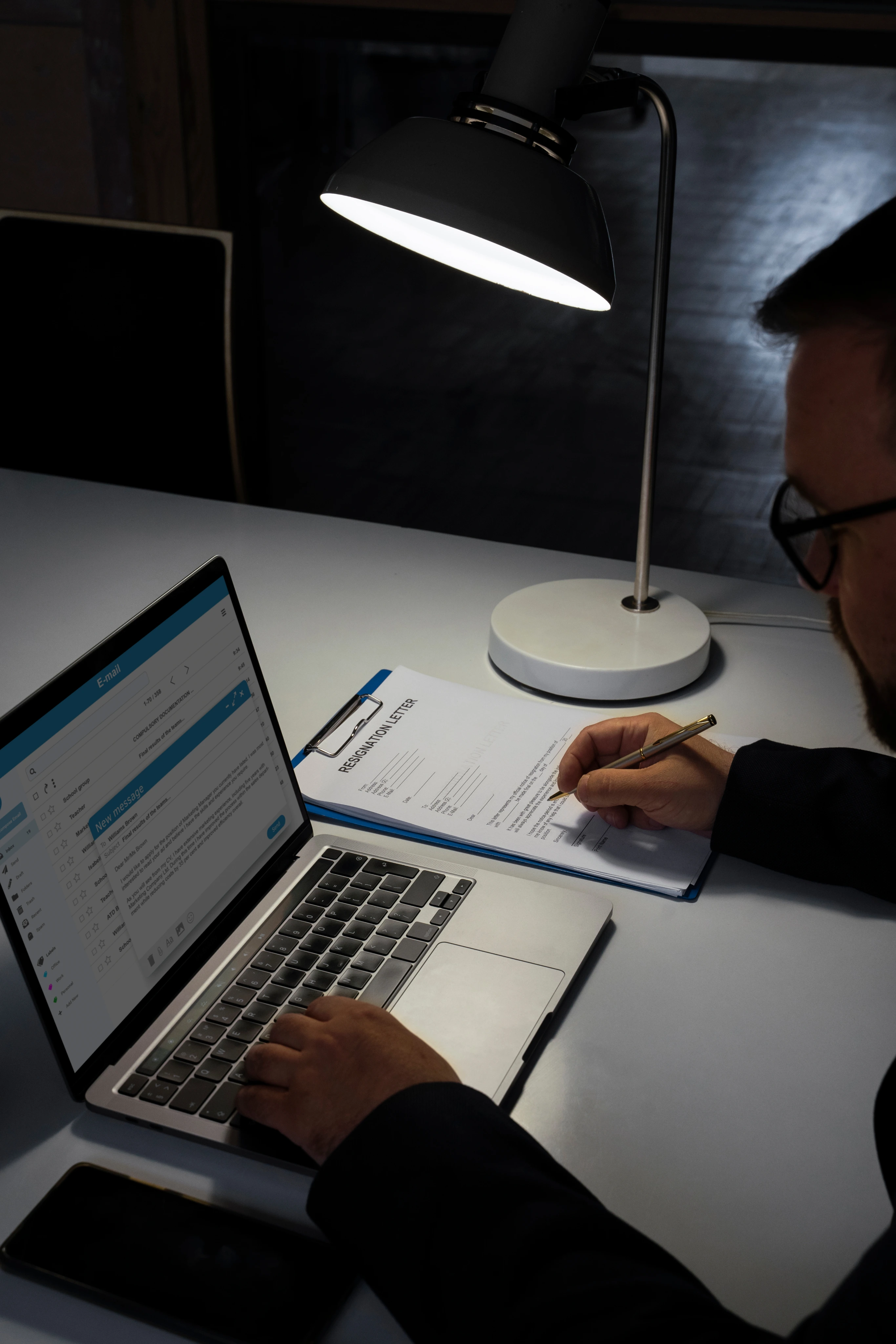 Get rid of paperwork - everything happens digitally