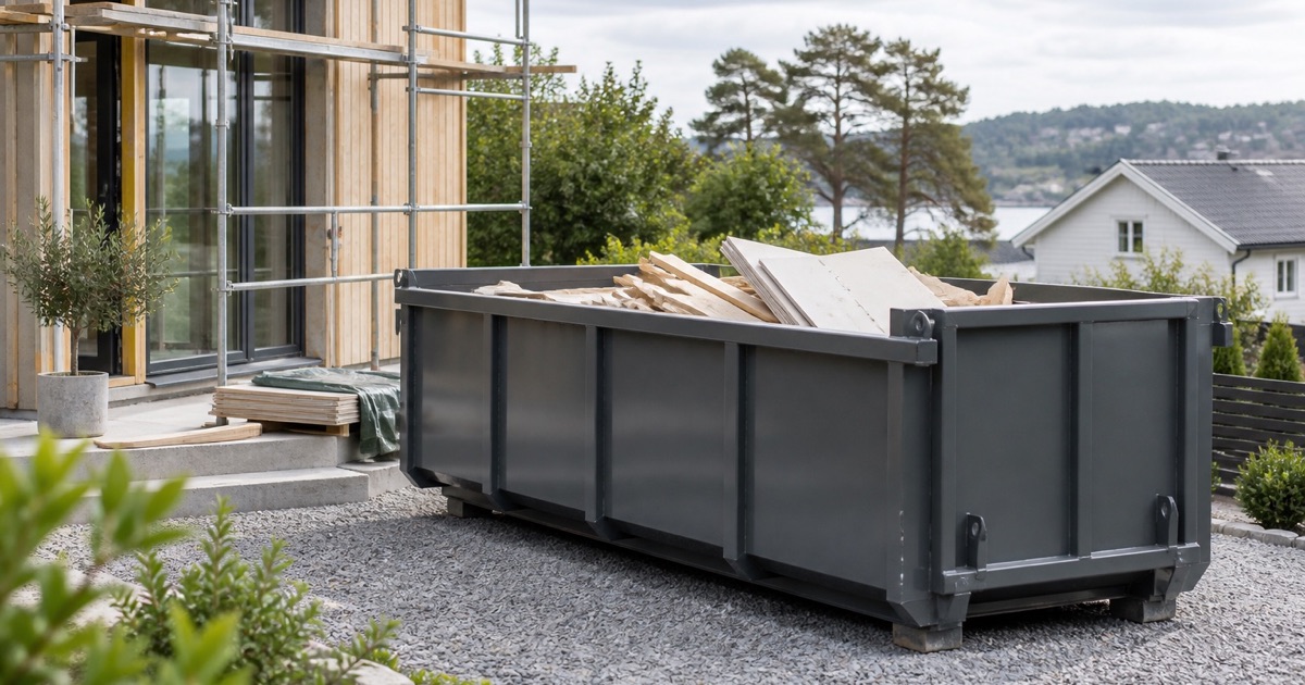 Hyra container – så väljer du rätt storlek