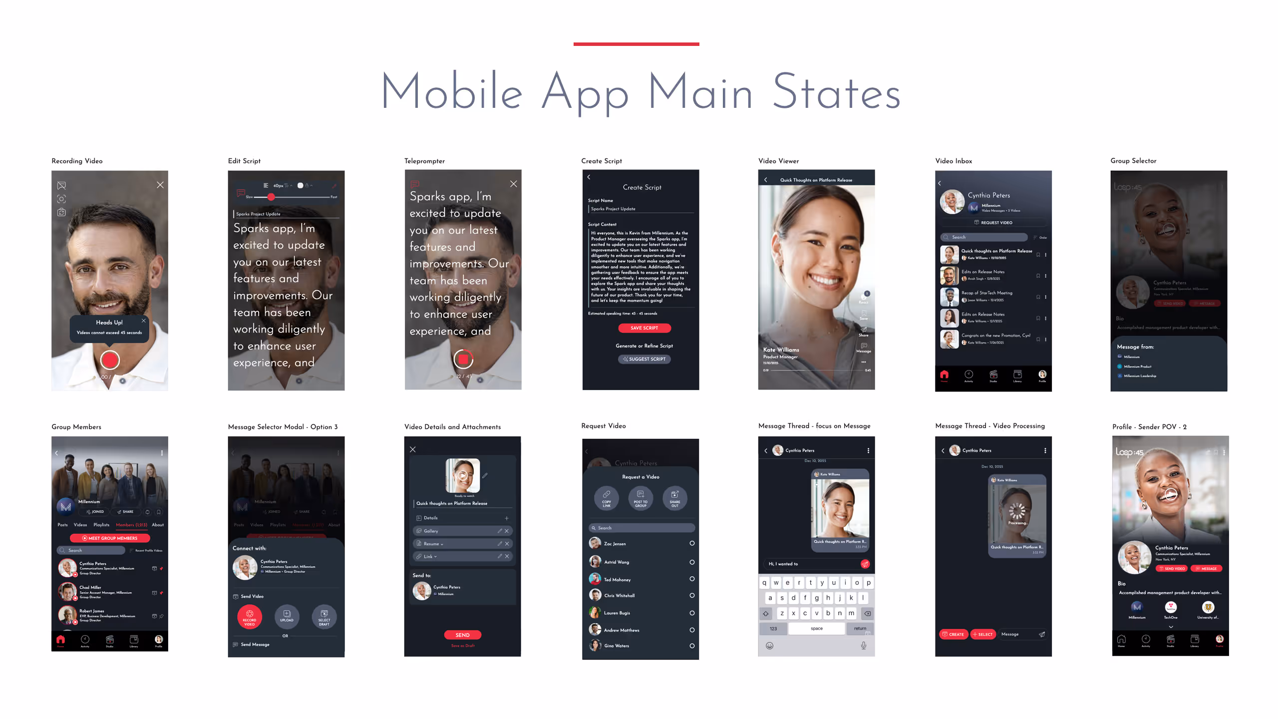 Bo Tsang DiMatteo Design Loop :45 Mobile app

