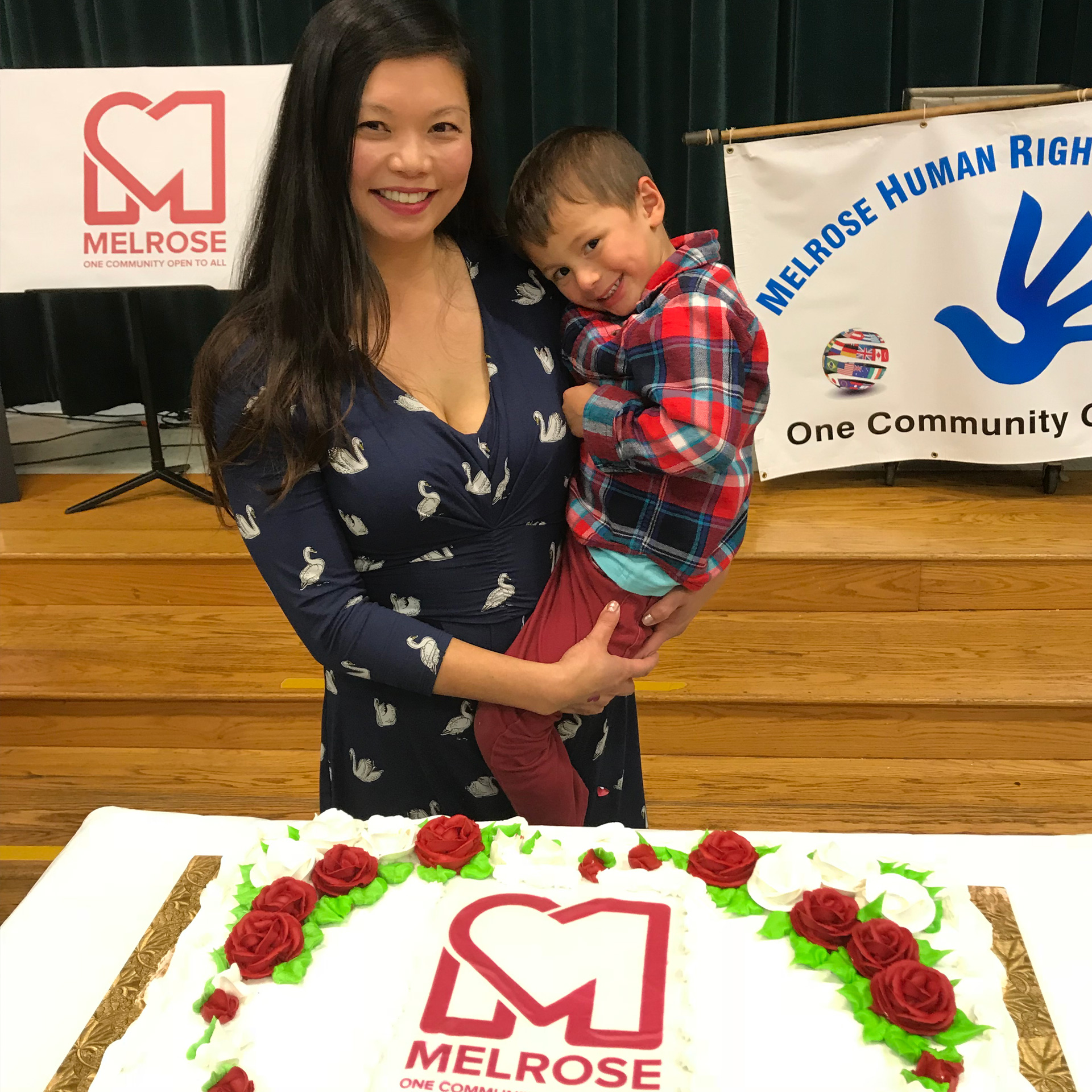 Bo Tsang DiMatteo | Melrose Human Rights Commission Logo