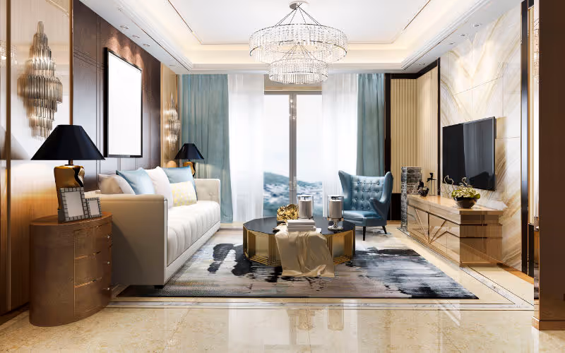 Living Room Floor Tile