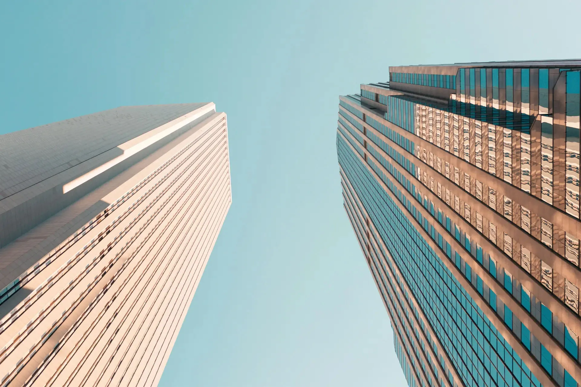 Skyscrapers in city