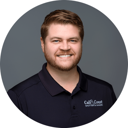 Portrait of Rich Gloudeman, owner of Cali Coast Shutters & Shades