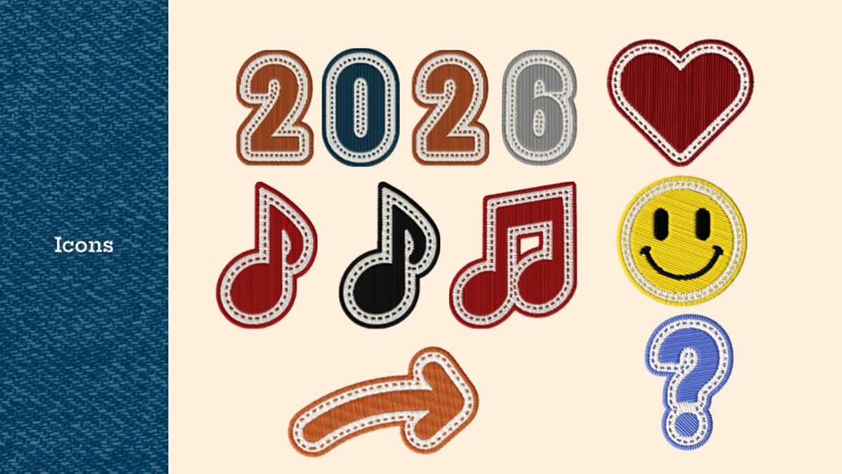Patch design elements for Think-A-Thon 2026.