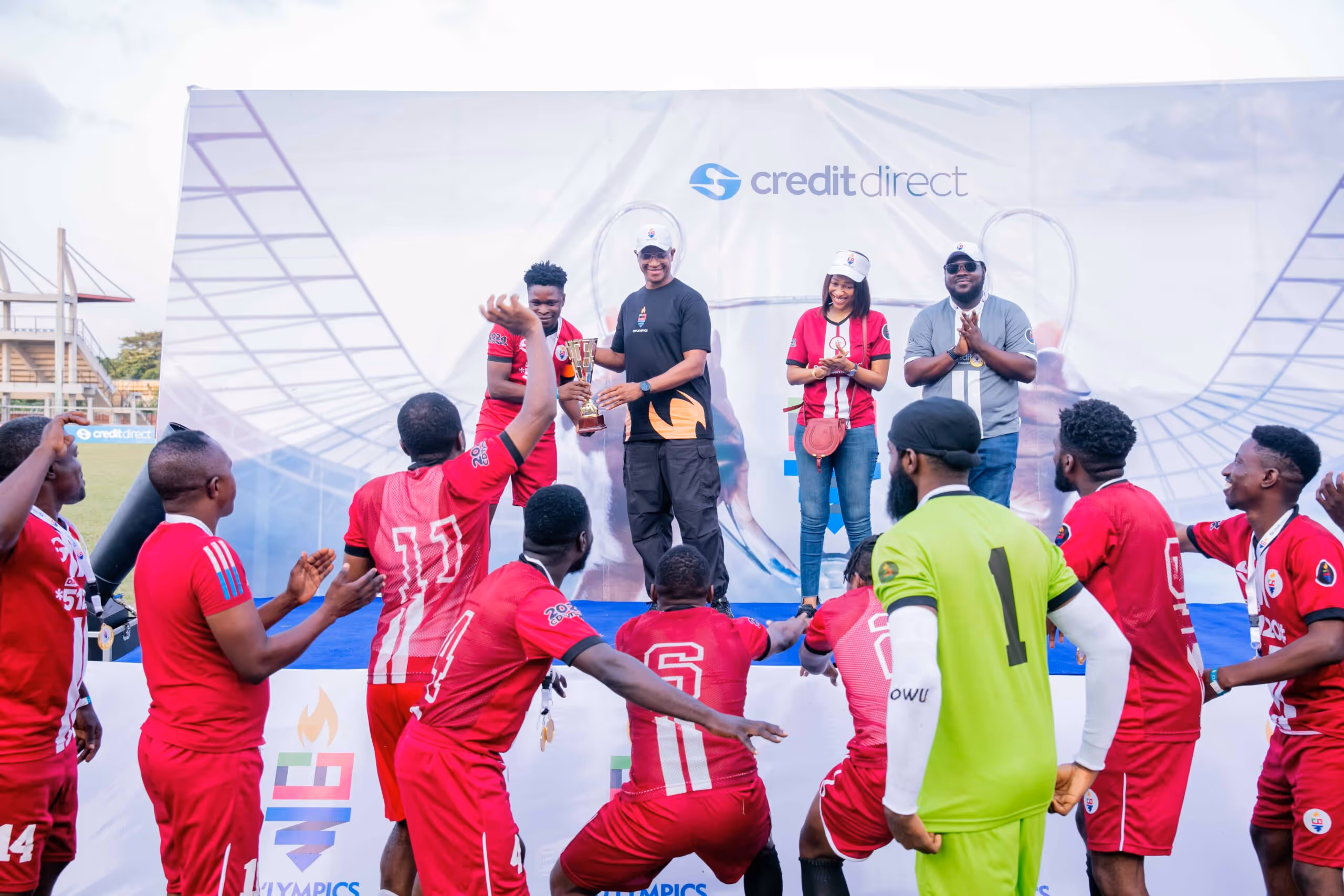 MD and FCMB Group Chairman with winners