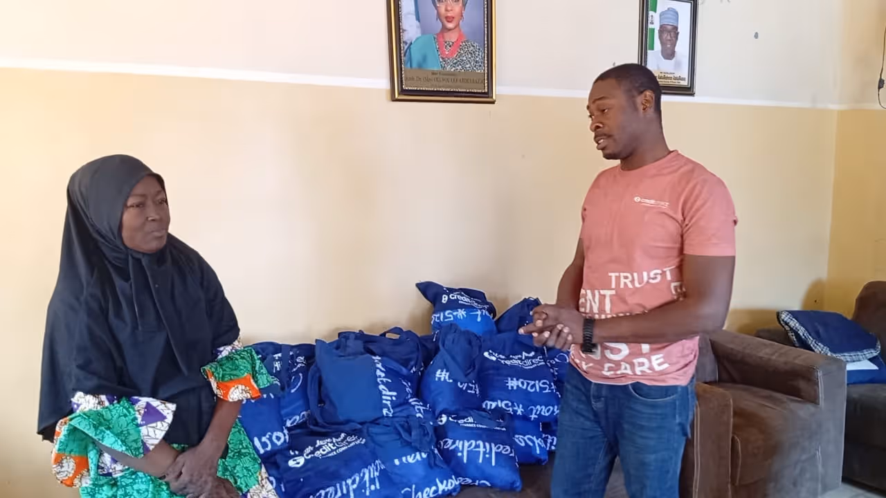 Credit Direct Team at the Children Reception Centre, Kwara State