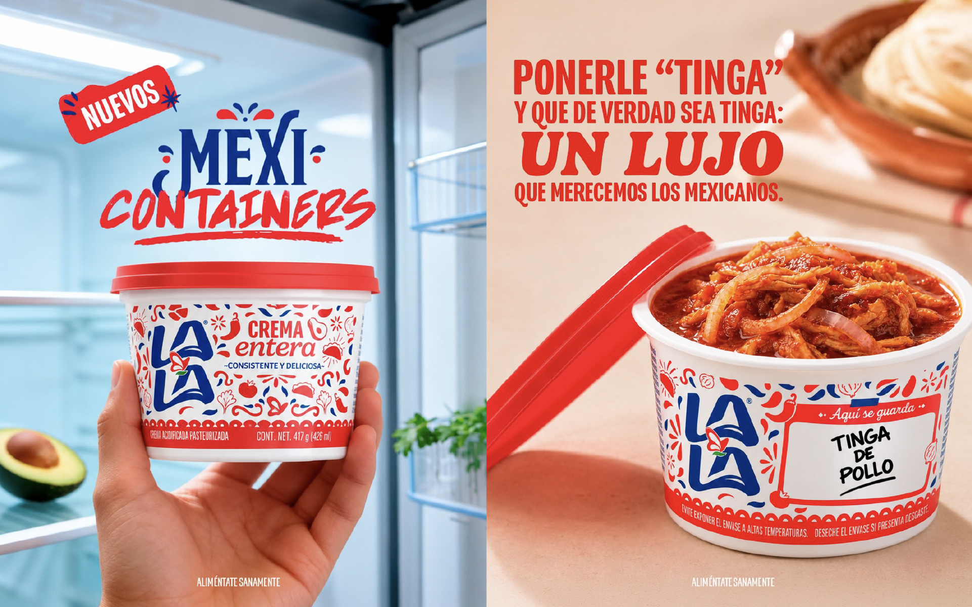 ¿Crema, frijoles o salsa? Lala convirtió una costumbre mexicana en innovación.