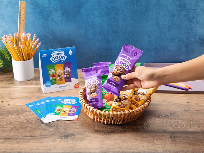 proper good snacks in a basket