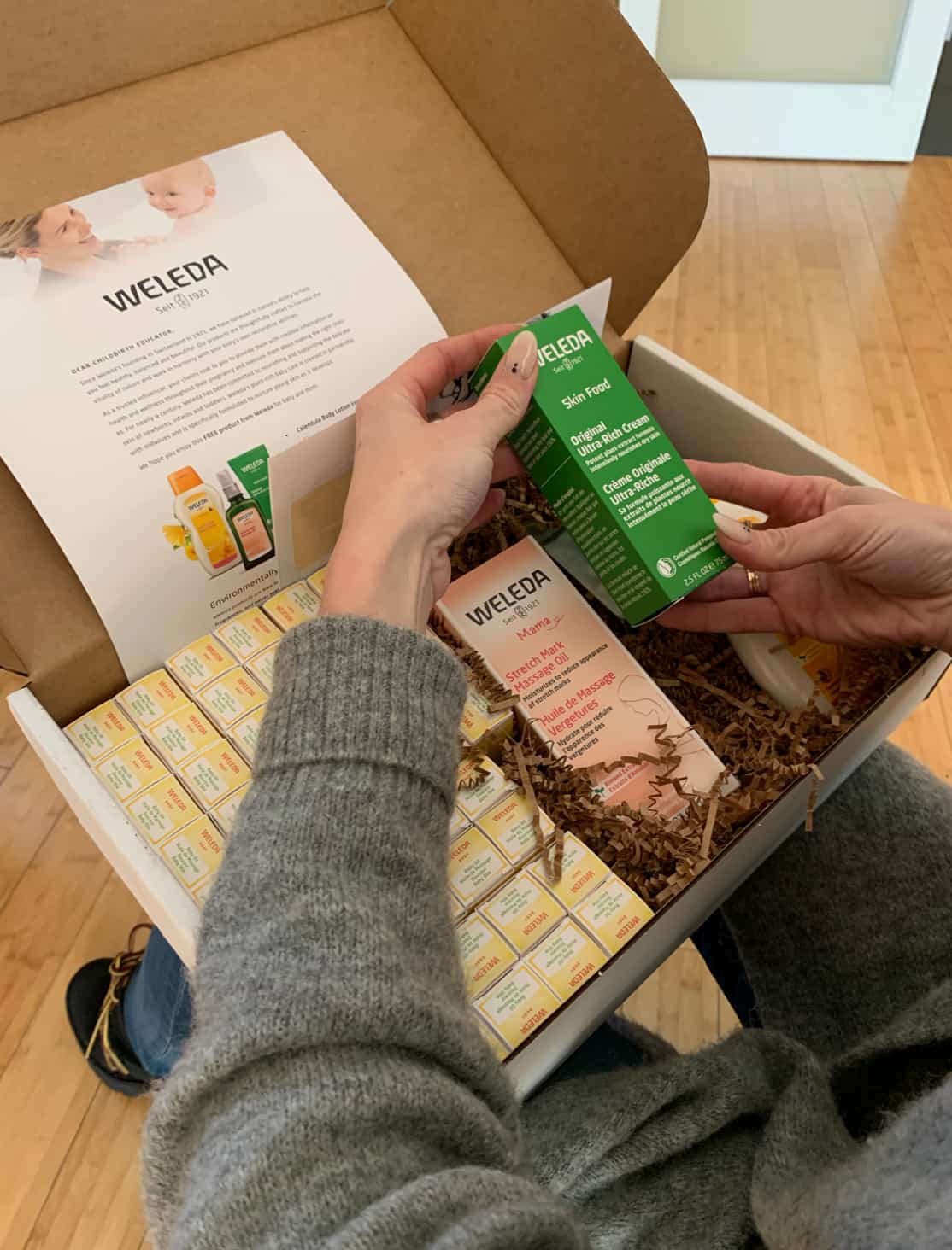 weleda samples kit