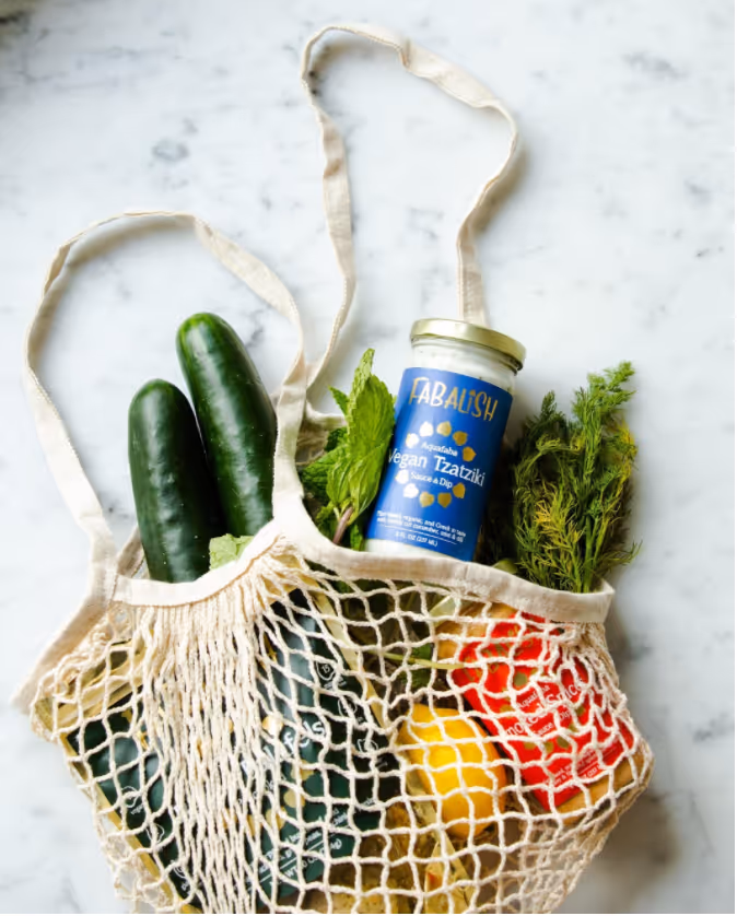 Bag full of Healthy foods