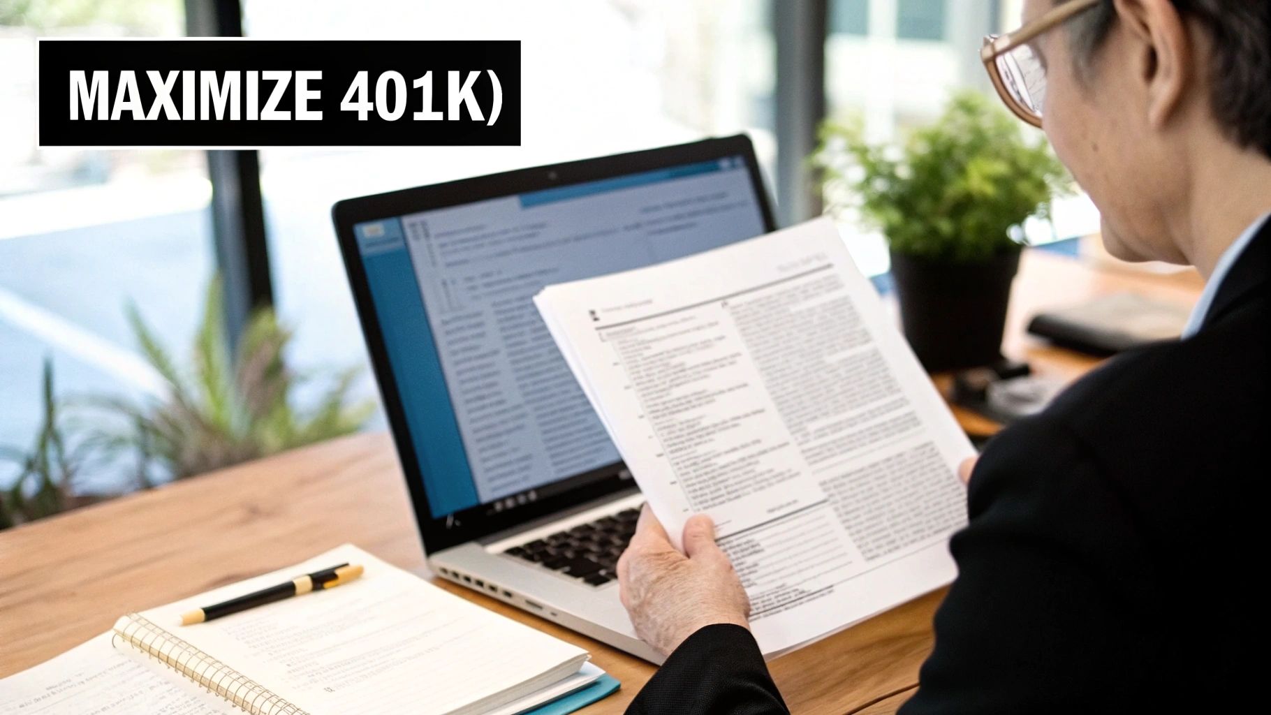 Maximize Retirement Account Contributions