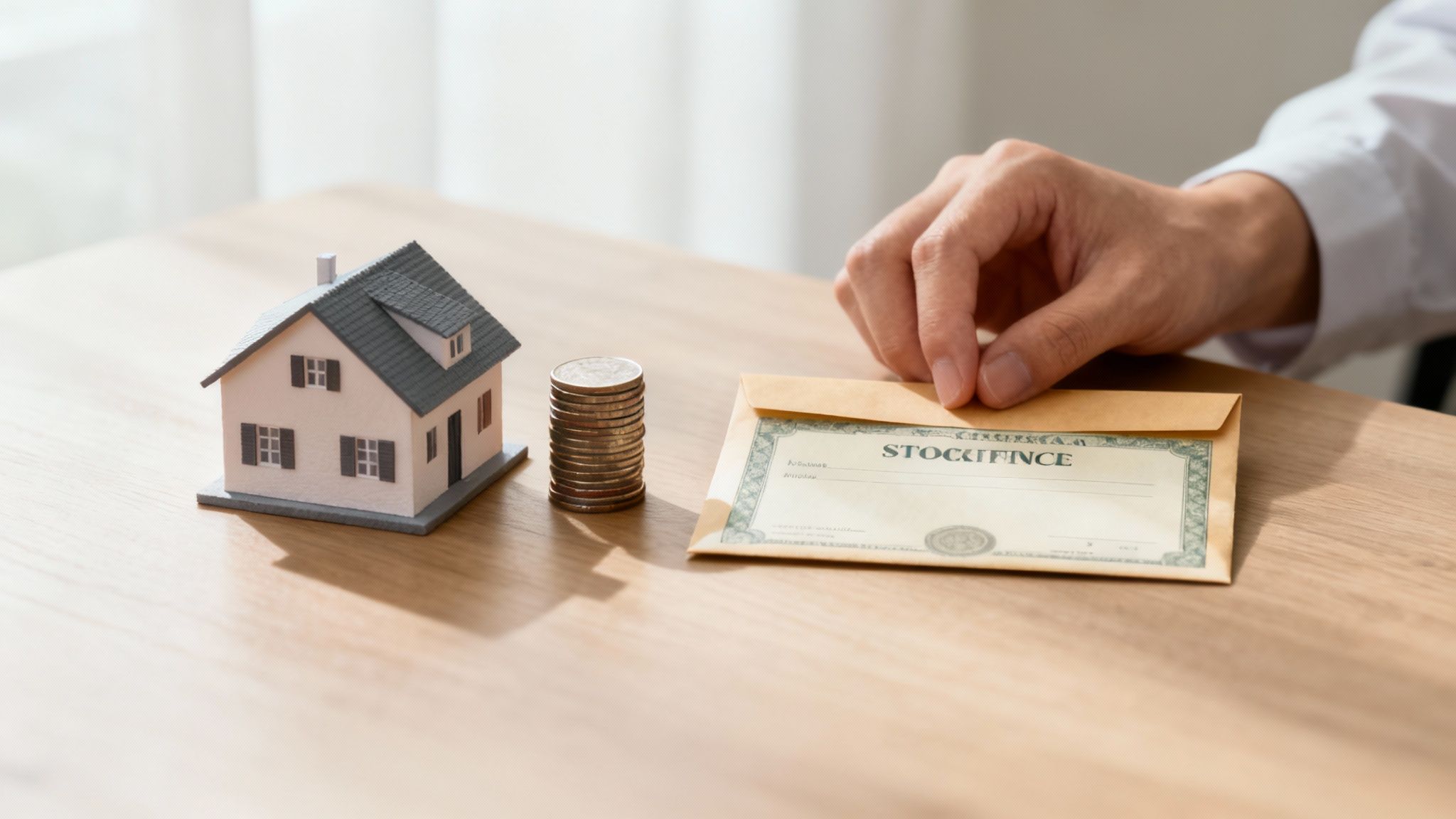 A person reviewing their financial portfolio on a tablet, with charts and graphs indicating growth and income streams.