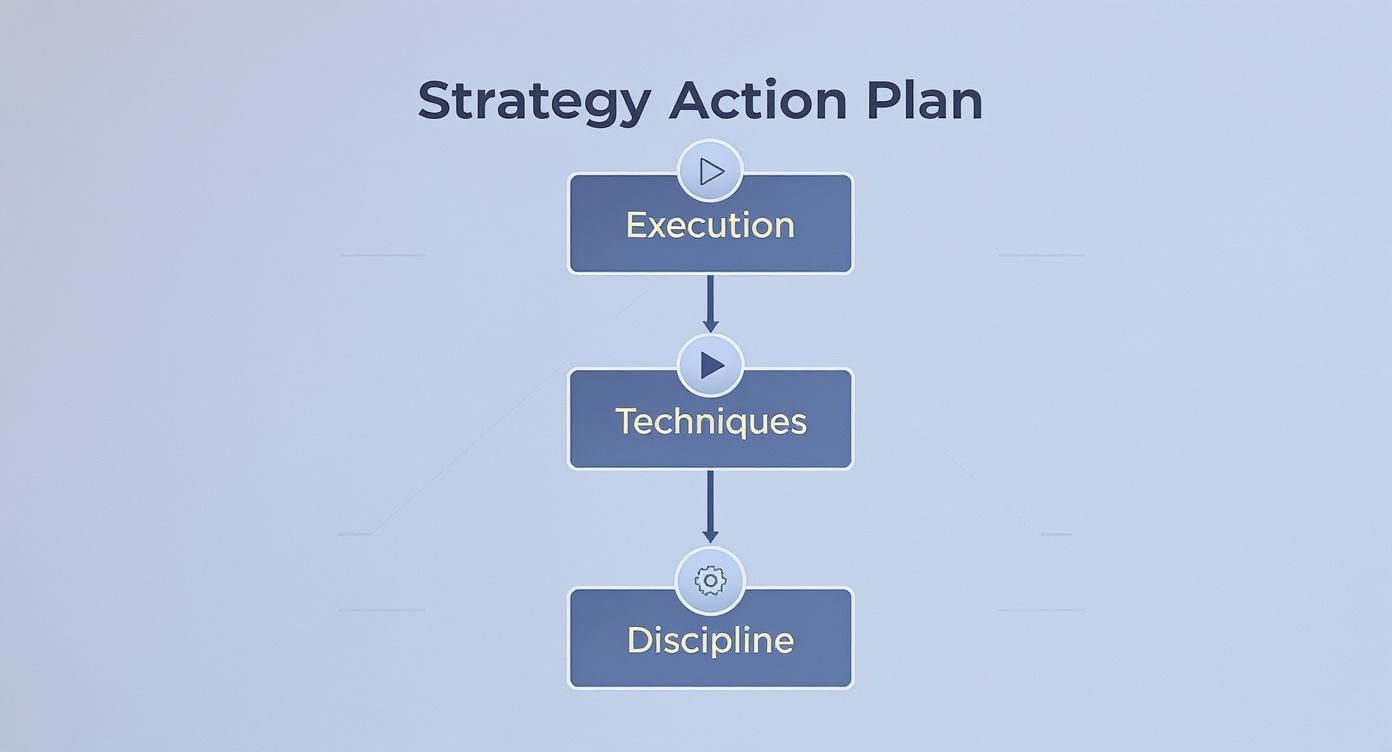 Infographic about asset allocation strategies for a volatile market.