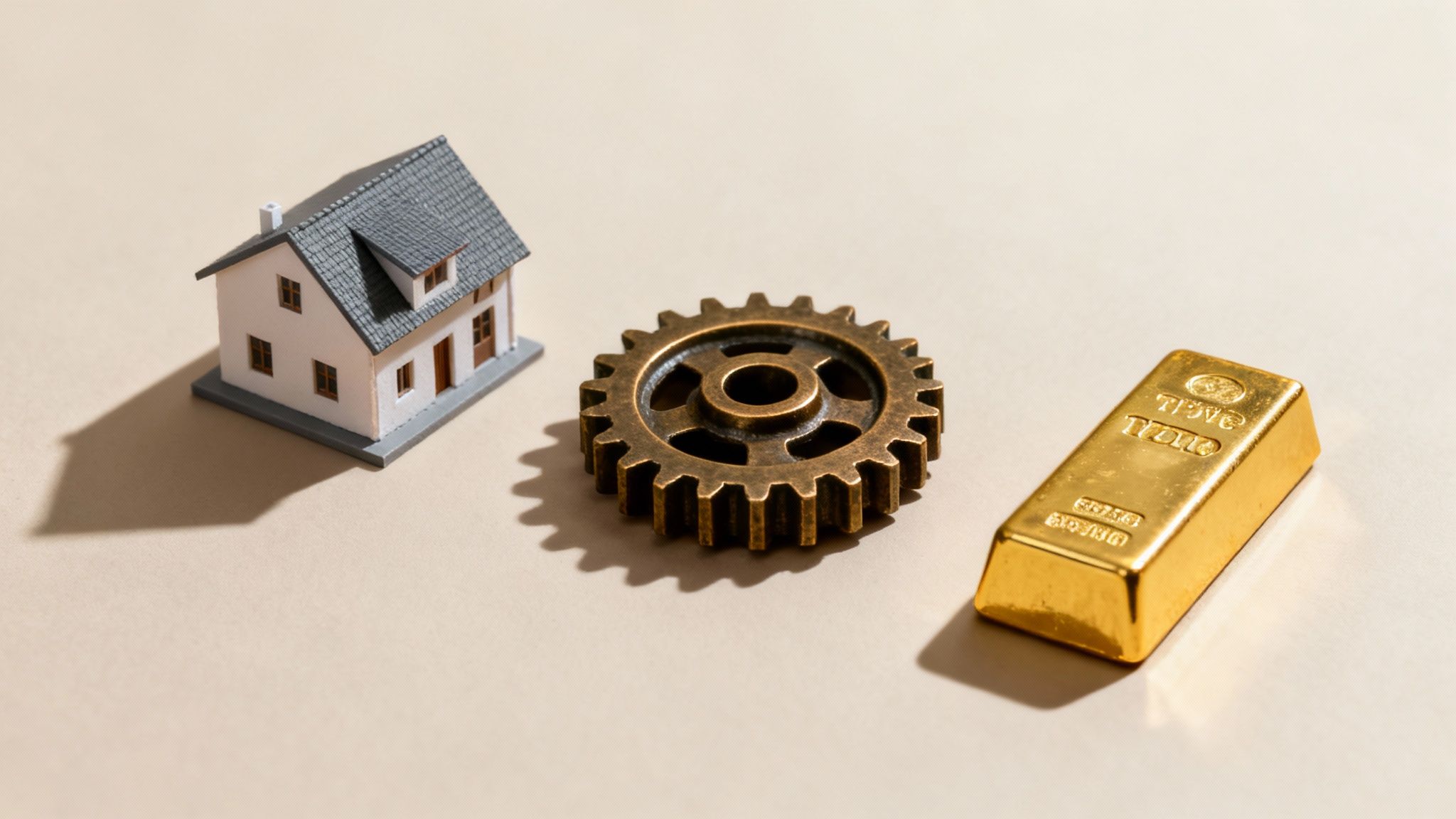 A modern, architecturally significant bridge alongside a traditional stone bridge, symbolizing the connection between classic and alternative investments.