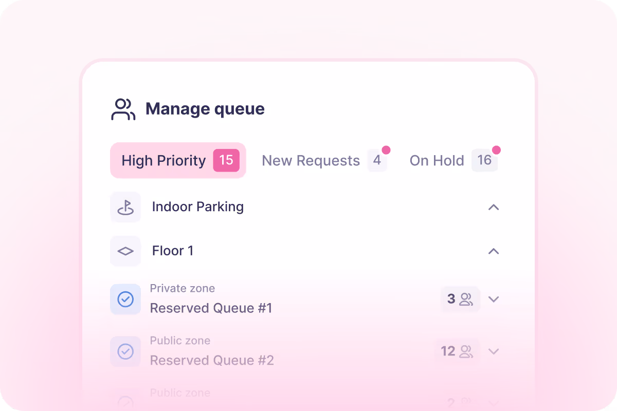 Manage queue