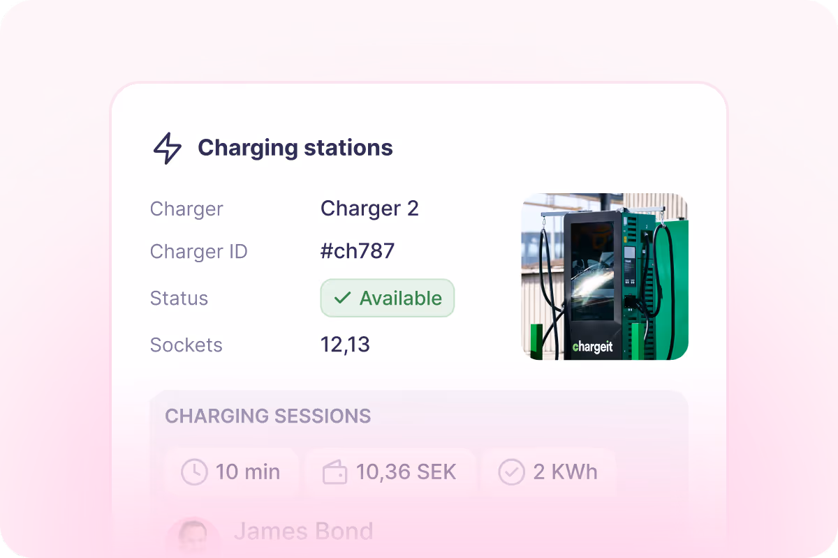 Charging stations
