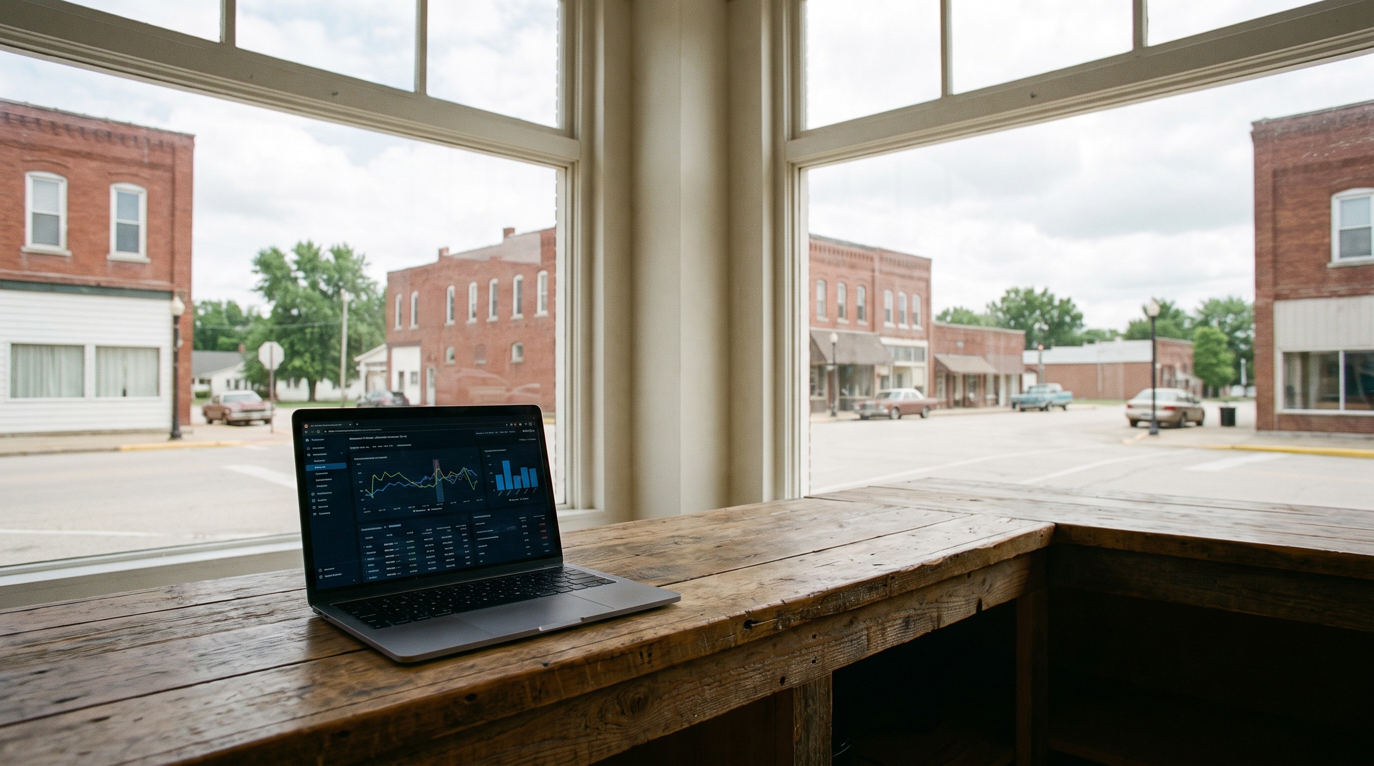Digital marketing southeast Missouri small business owner reviewing local search campaign results