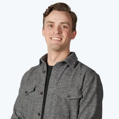 Headshot of Riley Crane, long-term client and friend