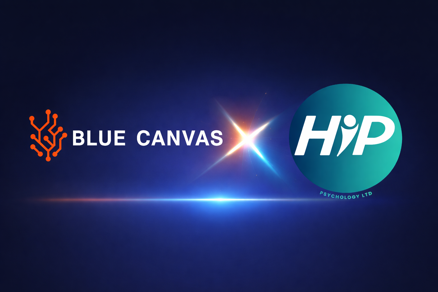 HIP Psychology AI Case Study - Blue Canvas