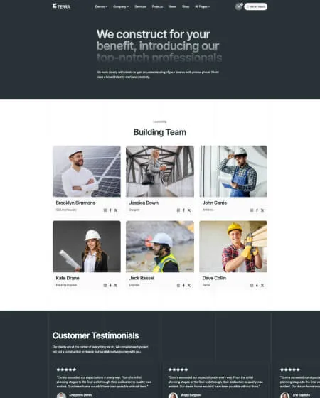 page screenshot