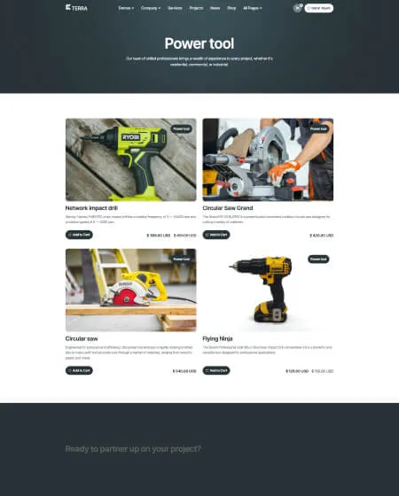 page screenshot