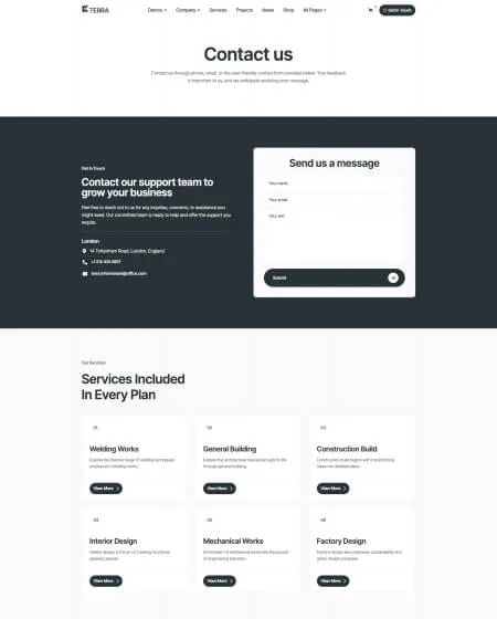 page screenshot