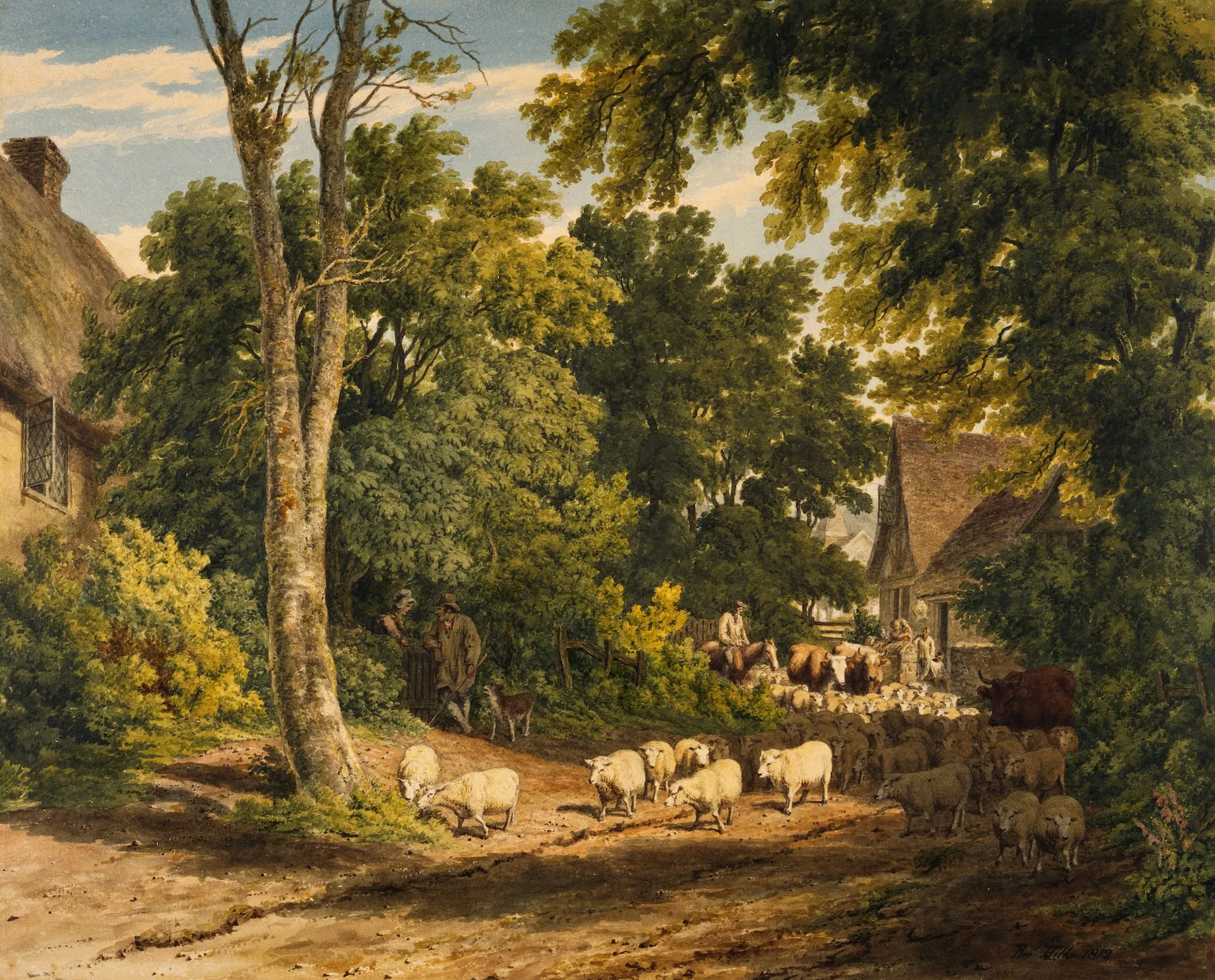An image of a farmer working his land