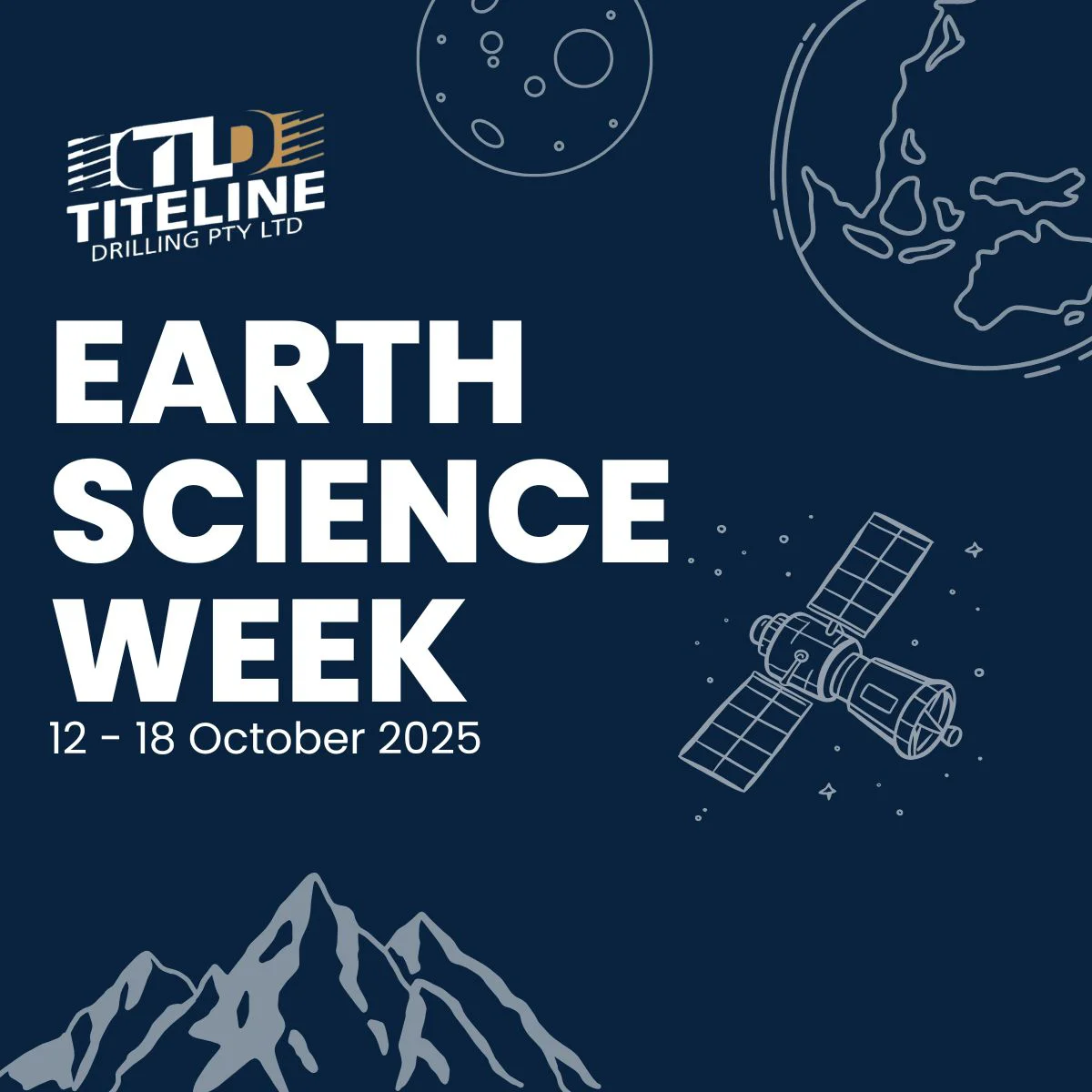 A post about Earth Science Week - see our LinkedIn for the full article