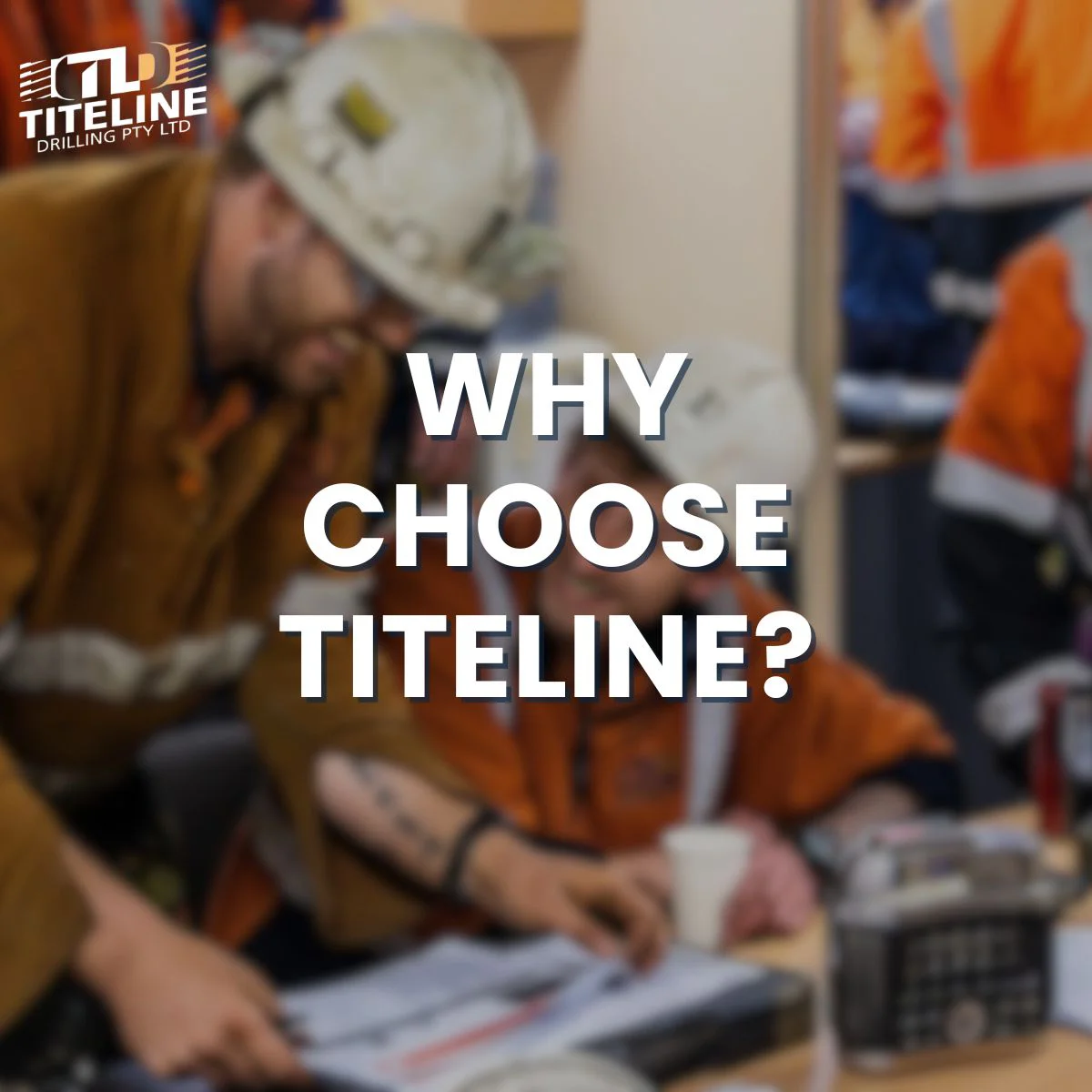 A photo stating Why Choose Titeline - read the full story at LinkedIn