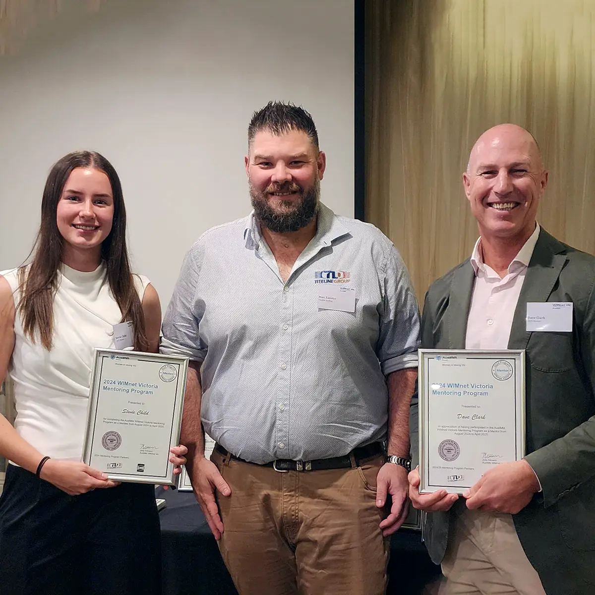 Titeline supporting the Development of Women in Mining with WIMnet