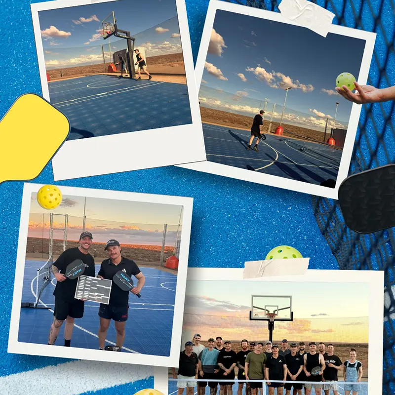 Titeline's Pickleball tournament participation