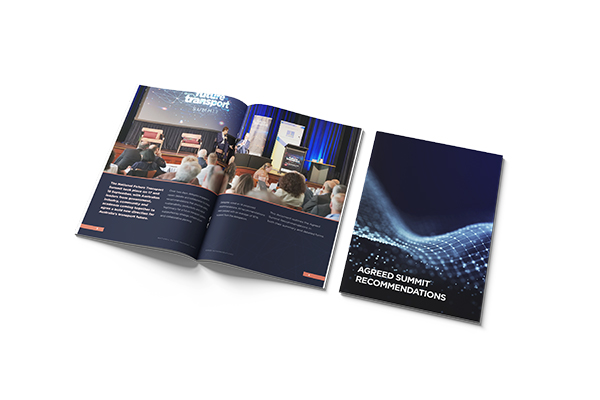 The cover and spreads of the agreed recommendations document