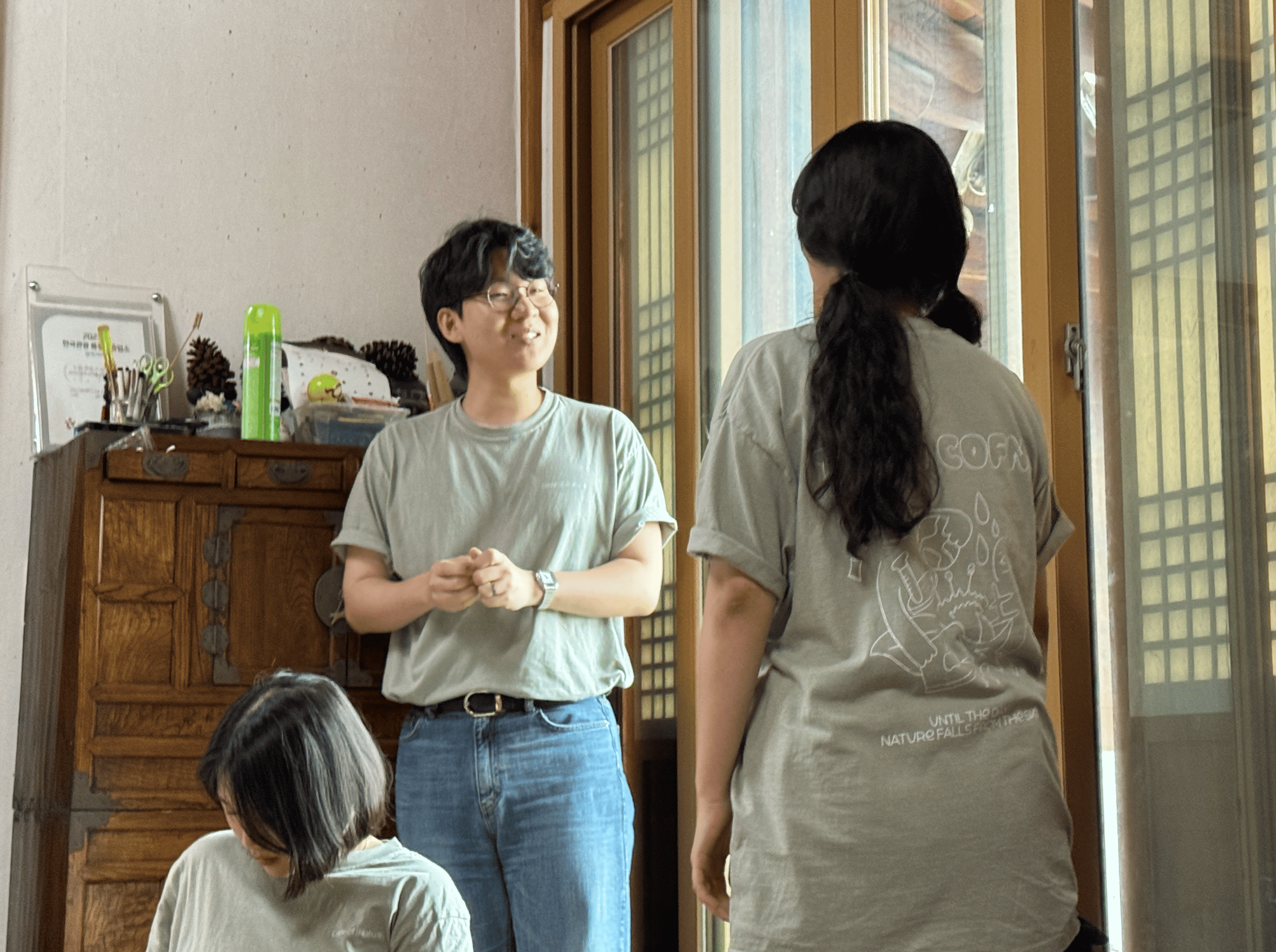 Protonema of Moss under the Microscope