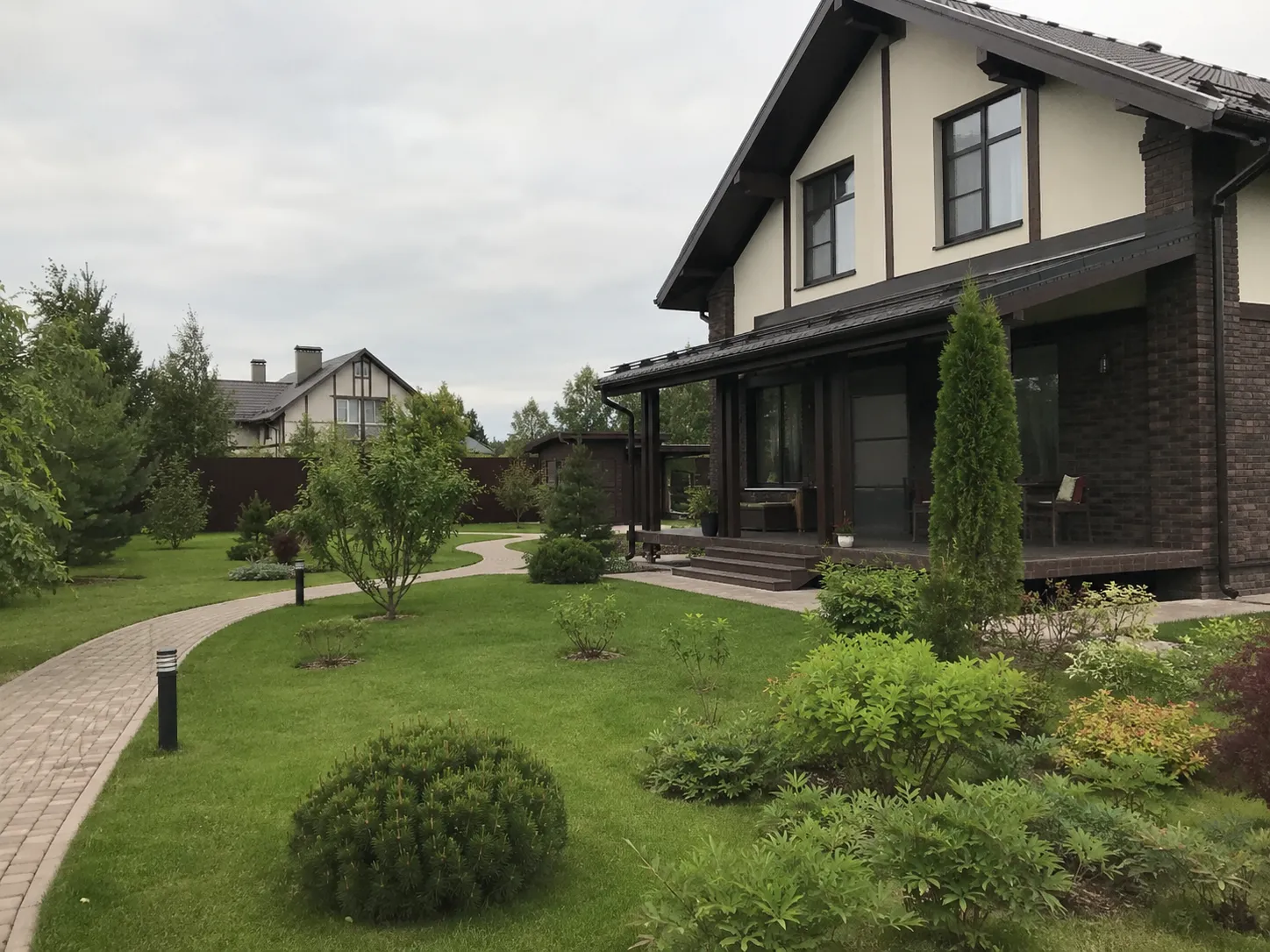 Благоустройство частного загородного участка