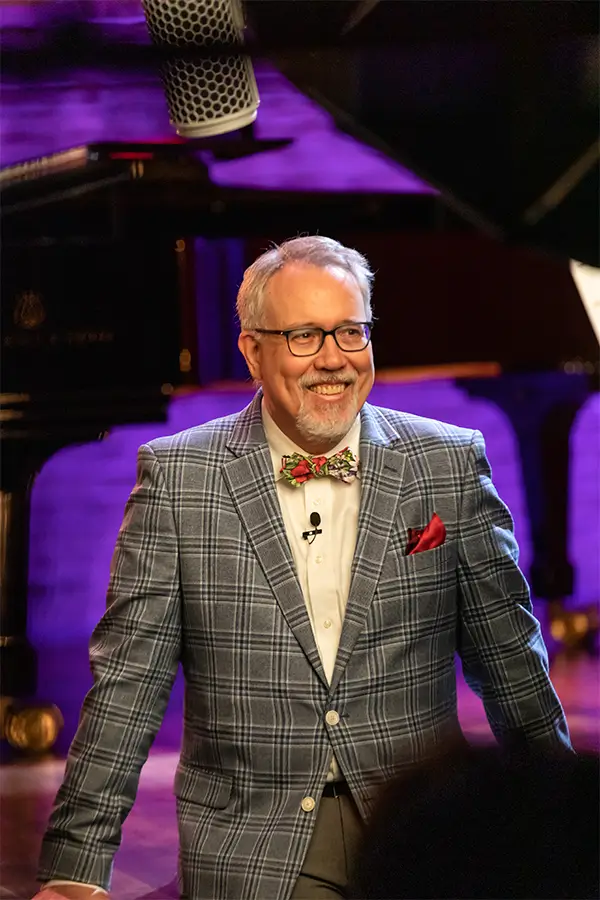 David Chase on stage for THE NEW CLASSICS at Lyric Opera of Chicago