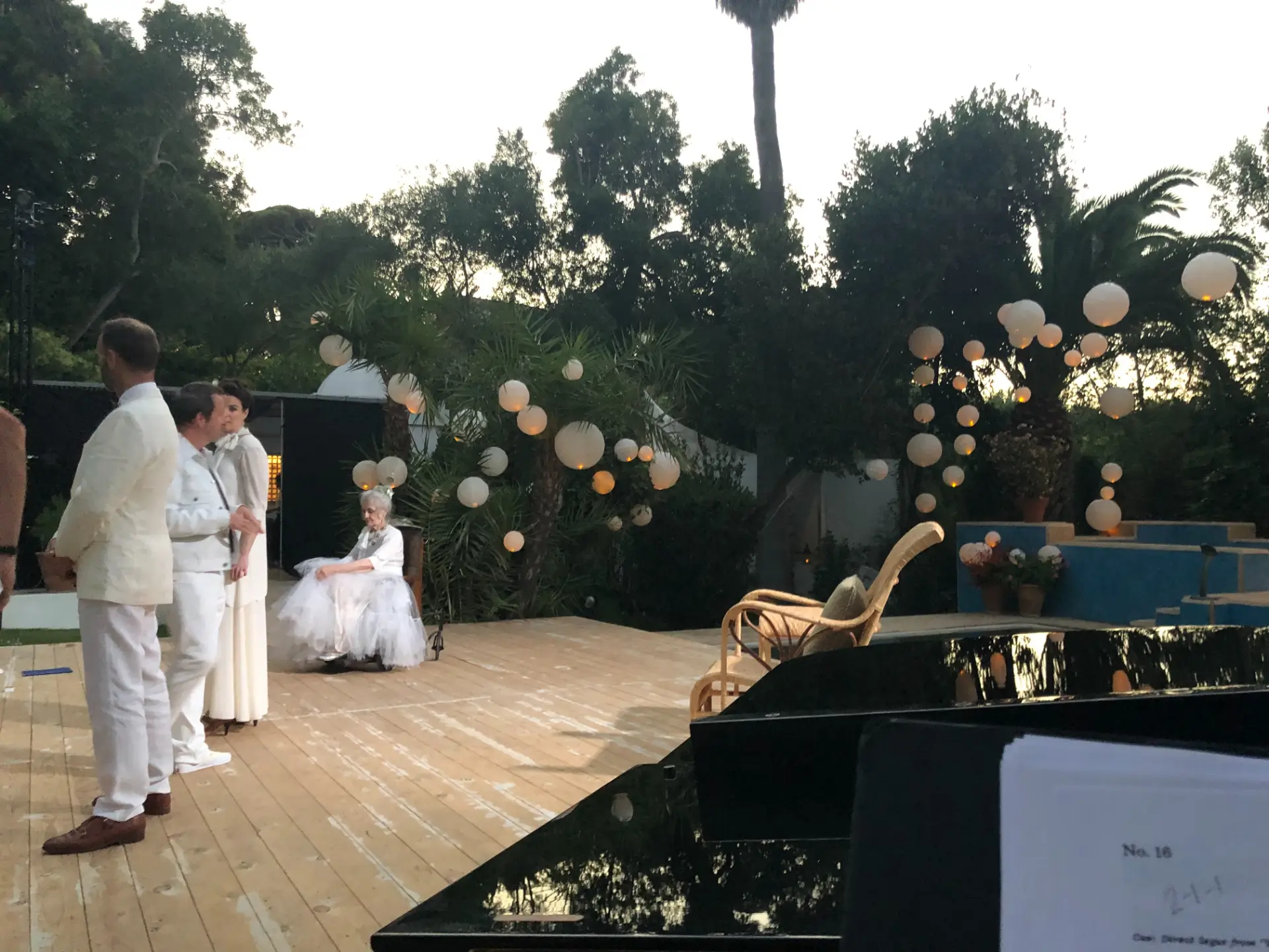 Rehearsal for A LITTLE NIGHT MUSIC in Tangier