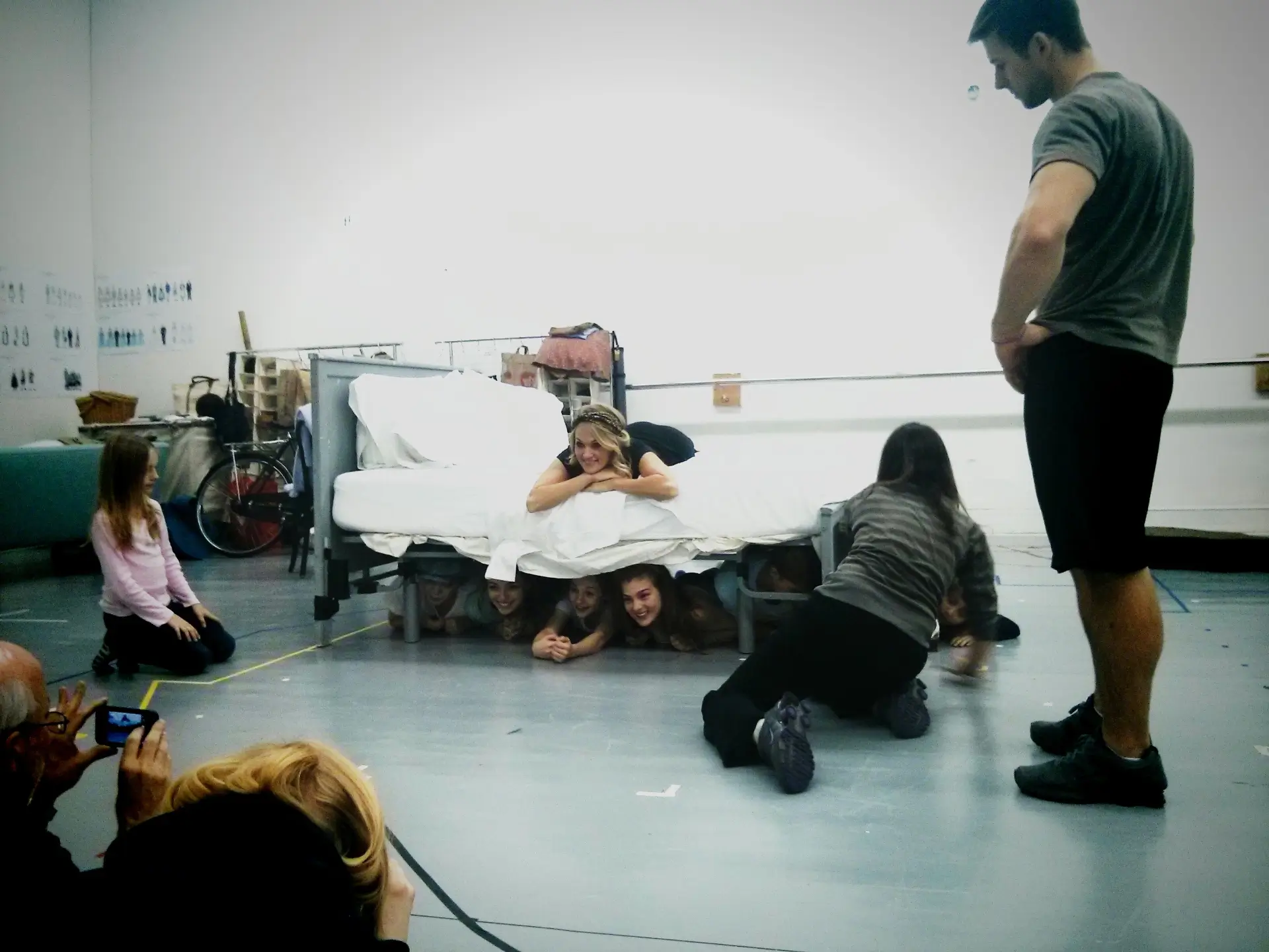 Rehearsal for THE SOUND OF MUSIC LIVE!